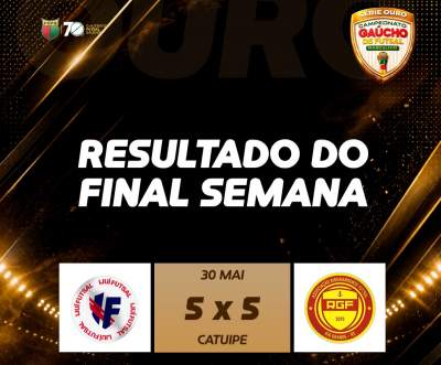 EMPATE ENTRE IJU� FUTSAL E ASSOCIA��O RIOGRANDENSE PELA S�RIE OURO 