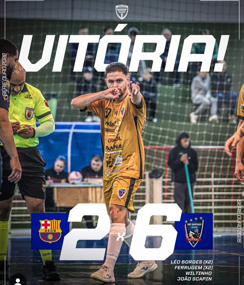 SER SANTIAGO/ACCAD VENCE FORA DE CASA PELA S�RIE OURO 2026