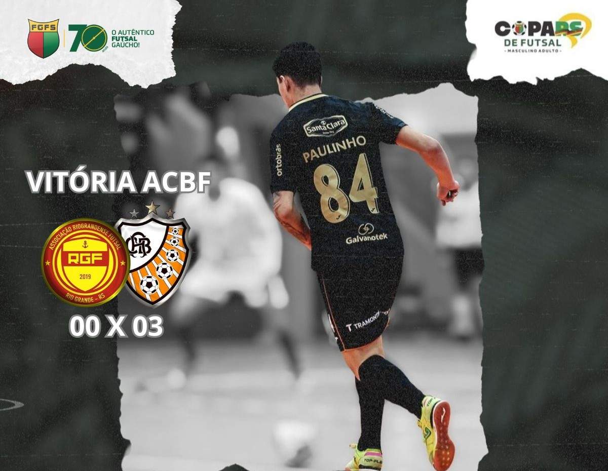 ACBF VENCE FORA DE CASA NA ESTREIA DA COPA RS 