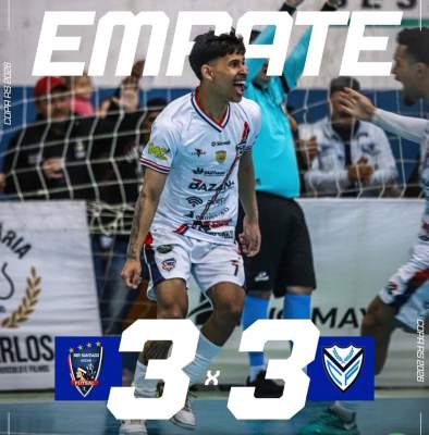 SER SANTIAGO/ACCAD E CAMAQU� FAZEM UM GRANDE JOGO E EMPATAM EM 03 X 03 NO JOGO DE IDA DA SEMIFINAL DA COPA RS